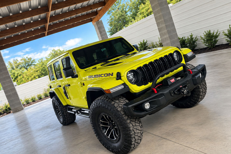 2024 Jeep Wrangler in yellow